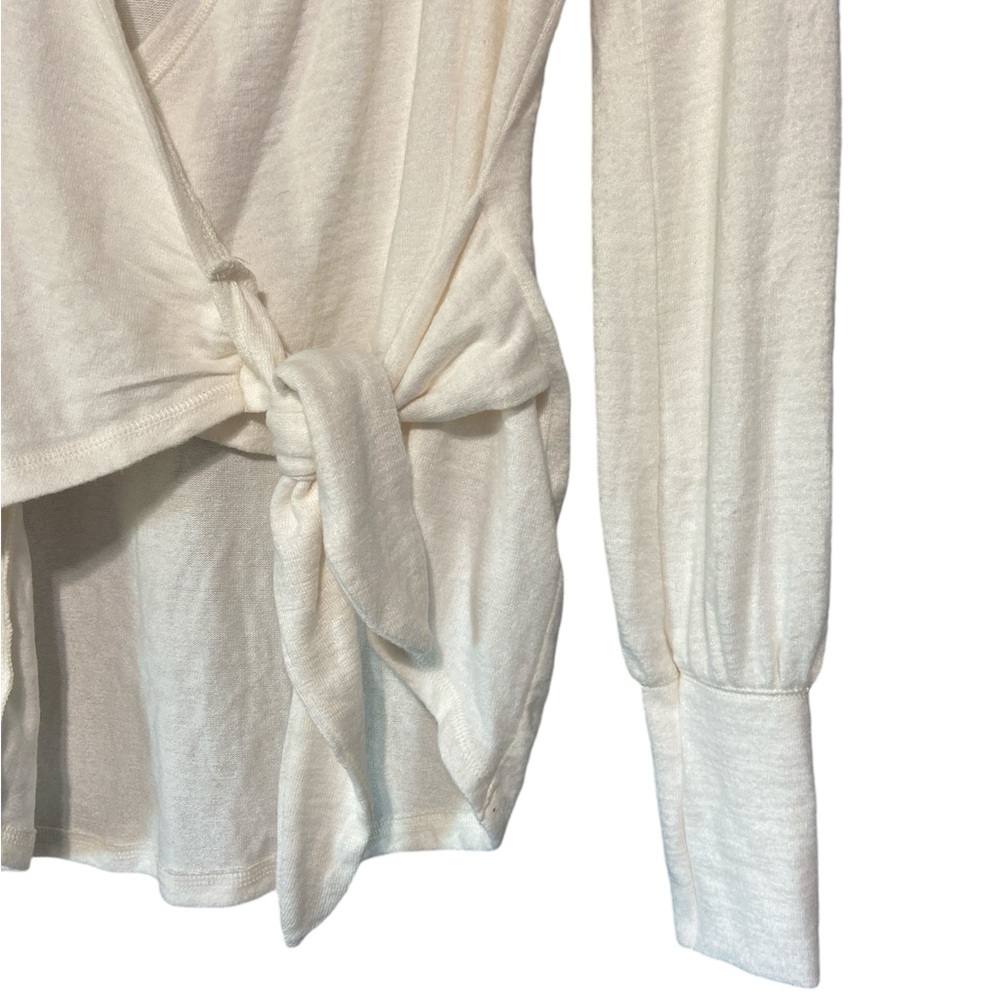 Abercrombie & Fitch Soft And Cozy Wrap Top - S - Picture 3 of 7